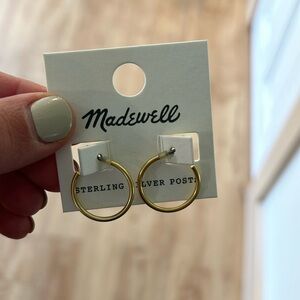 Madewell Sterling Silver Posts Earrings